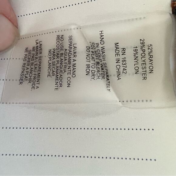 Joie Houndstooth Double Breasted Sweater Cardigan Blazer Jacket Size XL - Picture 9 of 10